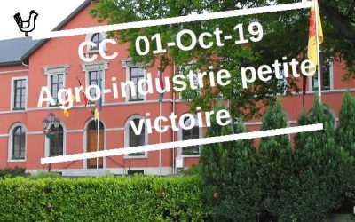 CC 01 Oct 2019 Agro-industrie petite victoire